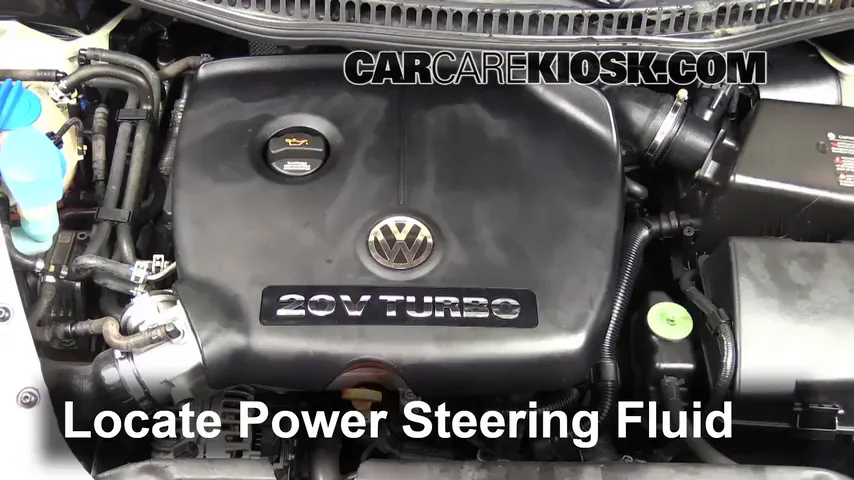 2005 Volkswagen Beetle GLS 1.8L 4 Cyl. Turbo Hatchback Power Steering Fluid Add Fluid